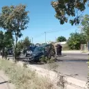 Una ni�a de 5 a�os fue internada, luego de haber sufrido un fuerte choque en la ruta 50