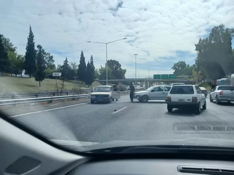accidente acceso sur