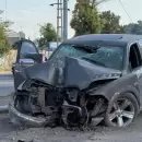 Un conductor alcoholizado se estrell� contra un poste de alumbrado en el Acceso Norte