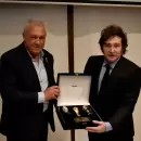 Javier Milei visit� la sede de la Conmebol en Paraguay y revel� cu�l es su obsesi�n