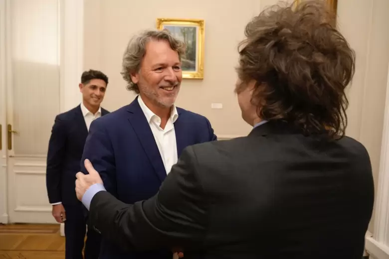 Javier Milei se reunió con directivos de Mercado Libre Argentina