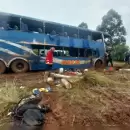 Volc� un colectivo en Misiones: siete muertos, diez heridos y una posible falla mec�nica bajo investigaci�n