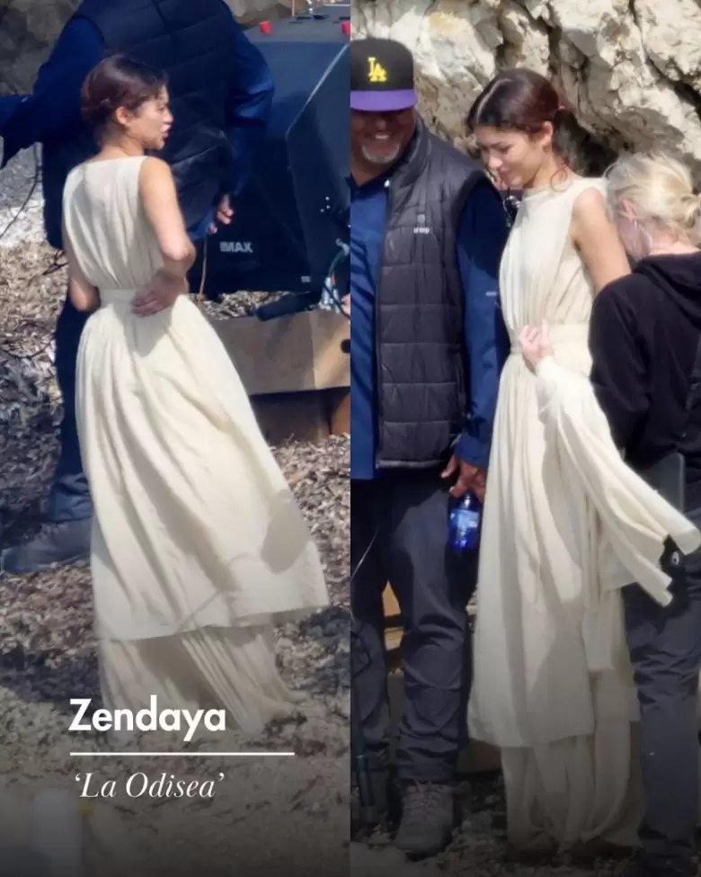 zendaya rodaje "La Odisea"