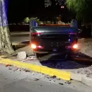 Un auto cruz� en rojo y choc� contra un conductor alcoholizado en Godoy Cruz