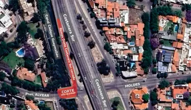 Corte en Costanera1
