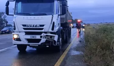 cami�n accidente
