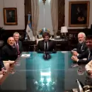 Milei recibió en la Casa Rosada al CEO de CPAC y empresarios de EE.UU.