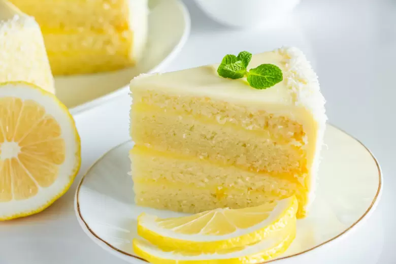 torta de limón
