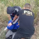 (Video) Detuvieron al hombre que estaba pr�fugo y est� acusado de abusar de una joven en Las Heras