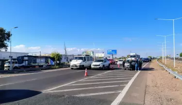 Accidente en Acceso Sur