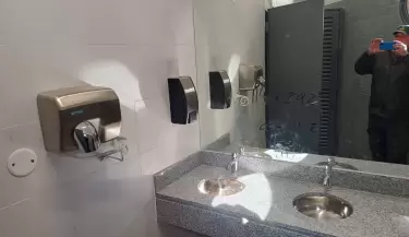(Videos) Culminaron las obras en los ba�os del complejo aduanero de Horcones