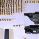 Detuvieron a un conductor con una pistola y m�s de 260 municiones en Potrerillos