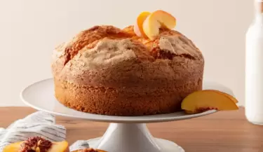 Bud�n de durazno: la receta sin gluten y rica en prote�nas que es furor en oto�o