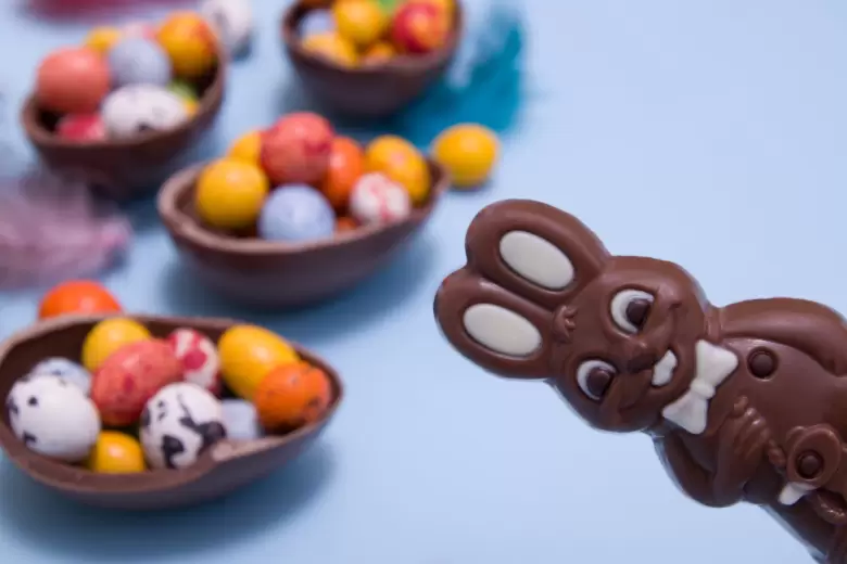 huevo de pascua chocolate