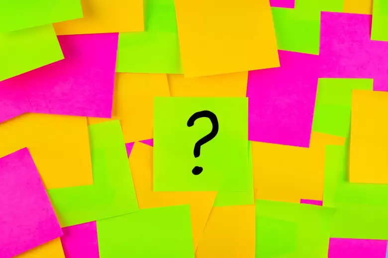 signos de interrogación