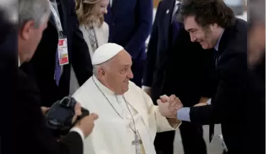 Francisco y Milei