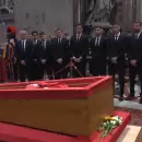 (Video) Los jugadores de la Selecci�n Argentina que fueron a despedir al papa Francisco
