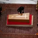 Sellaron el f�retro donde descansar� el papa Francisco y este s�bado se har� el sepelio