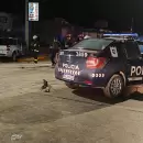 Choque en Guaymall�n: un m�vil policial y otro veh�culo protagonizaron un accidente