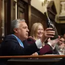 Cornejo anunció en su discurso nuevas obras que se financiarán con el Fondo del Resarcimiento