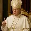 Pol�mica: Trump se visti� de papa en una foto creada con IA