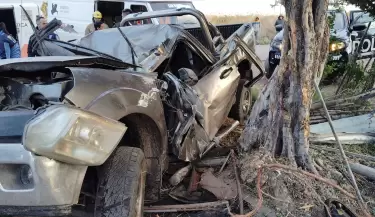 vuelco en San Martin
