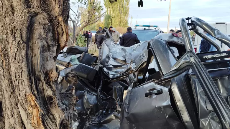 vuelco en San Martin