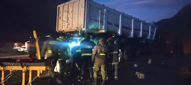 accidente en la ruta 7