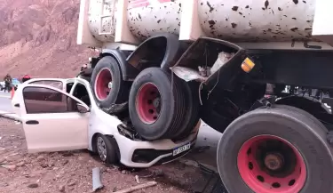 accidente en la ruta 7