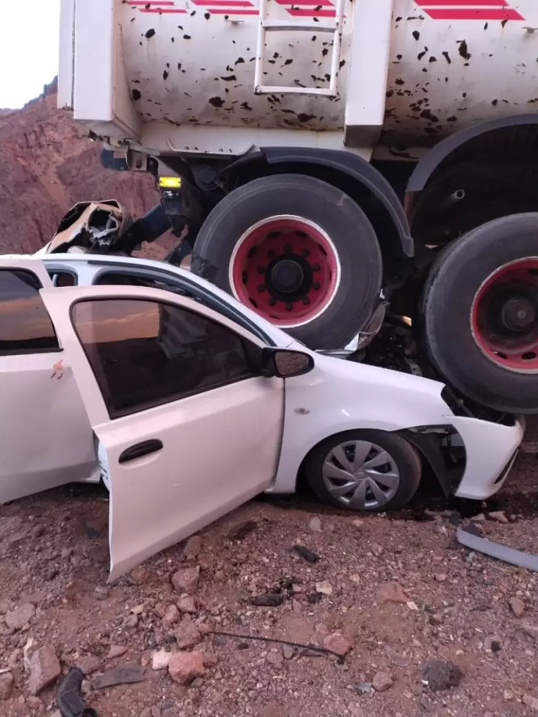 accidente en la ruta 7