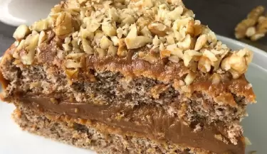 Torta de nuez: haz esta receta f�cil y sencilla.