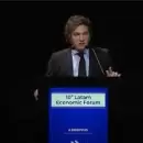 Milei, sobre el futuro econ�mico: "El peso va a seguir existiendo, pero la econom�a se va a dolarizar"