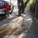 Una casa se prendió fuego y tres personas fueron evacuadas en Las Heras