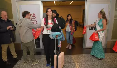 recibimiento aeropuerto vuelos internacional