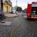 El tren Sarmiento arroll� una camioneta, dejando un muerto y un herido grave