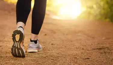 Descubr� el beneficio de las caminatas.