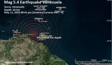 terremoto en Venezuela