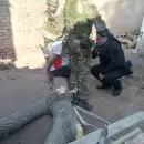 Un hombre con pedido de captura se atrincheró con un cuchillo en ciudad y terminó entregándose