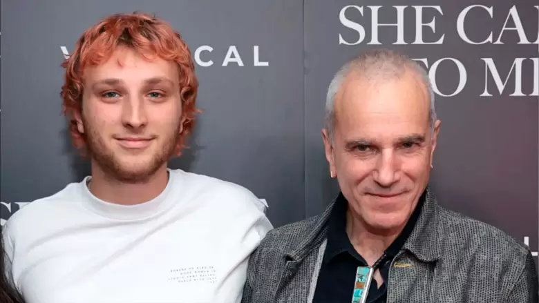 daniel day-lewis junto a su hijo ronan