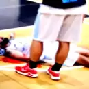 Brutal agresi�n en un partido de b�squet de la�Liga Amateur de Bah�a Blanca