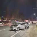 El fuerte accidente que dej� heridos y gener� caos en el Acceso Sur