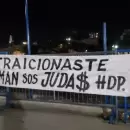Arde Boca: aparecieron pasacalles contra dos dirigentes de la Comisi�n Directiva