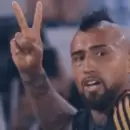 (Video) Arturo Vidal realizó un polémico gesto y fue expulsado en la derrota ante Racing