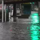 Las lluvias provocaron graves inundaciones en el conurbano bonaerense