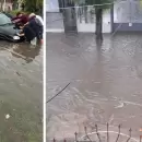 Hay m�s de 2.000 evacuados por el fuerte temporal en Buenos Aires