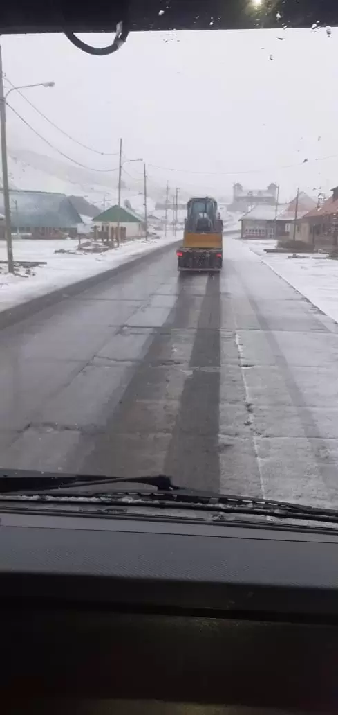 nieve paso a chile