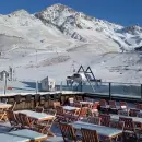 (Videos) Primera gran nevada en Las Le�as: se acumularon m�s de 10 cm en la base