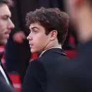 Pura elegancia: Franco Colapinto posó ante las cámaras en el Festival de Cannes