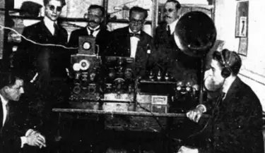 primera transmision de radio en arg