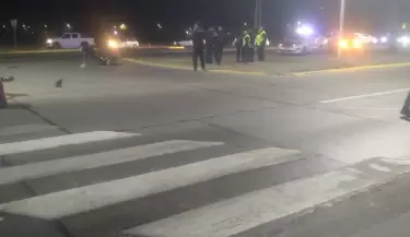 Accidente fatal en Las Heras: muri� un hombre tras un choque entre un taxi y una moto